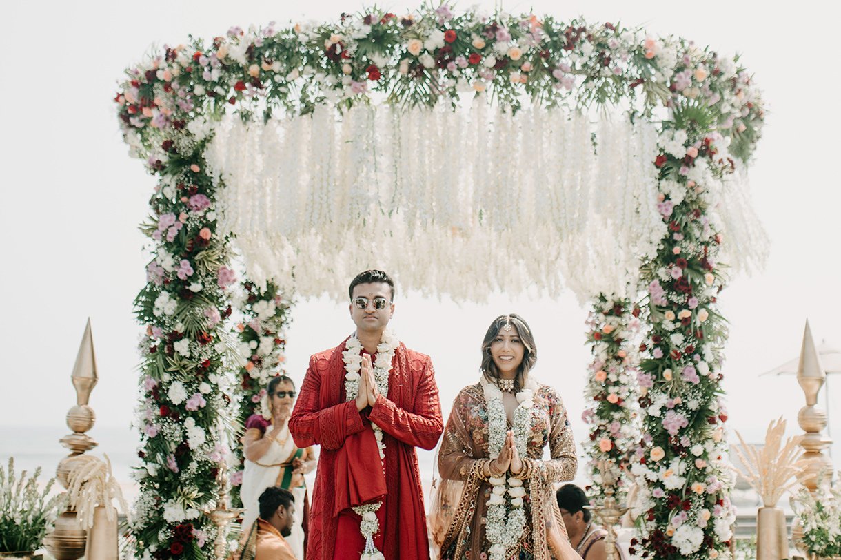 Nikita and Siddarth's two-day Tamil-Gujarati wedding at Sheraton Grand Chennai, planned by Oh Yes Events